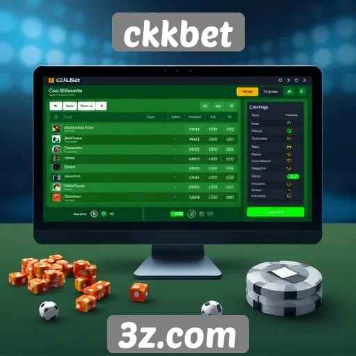 Interface do usuário do ckkbet e sua usabilidade